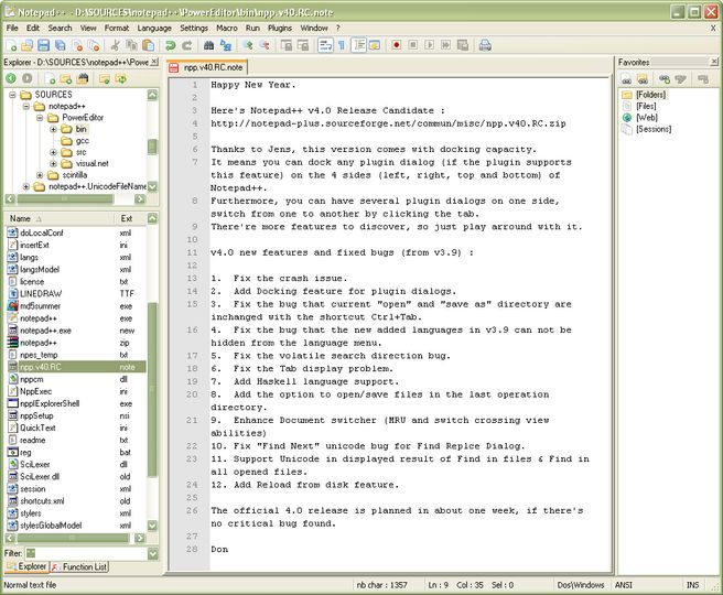 Notepad++ 8.5.4 instal the new version for apple