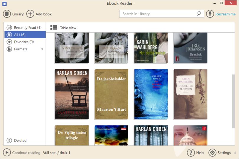 IceCream Ebook Reader 6.33 Pro for mac instal free