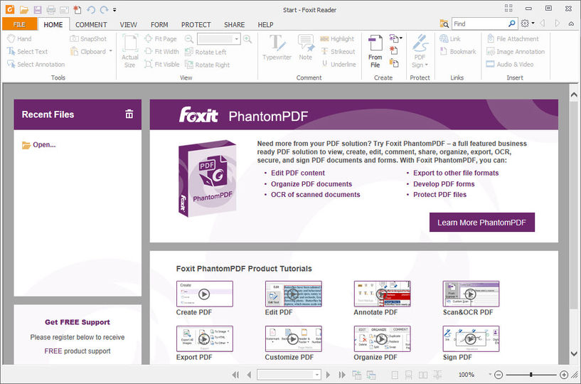 open pdf foxit reader android network