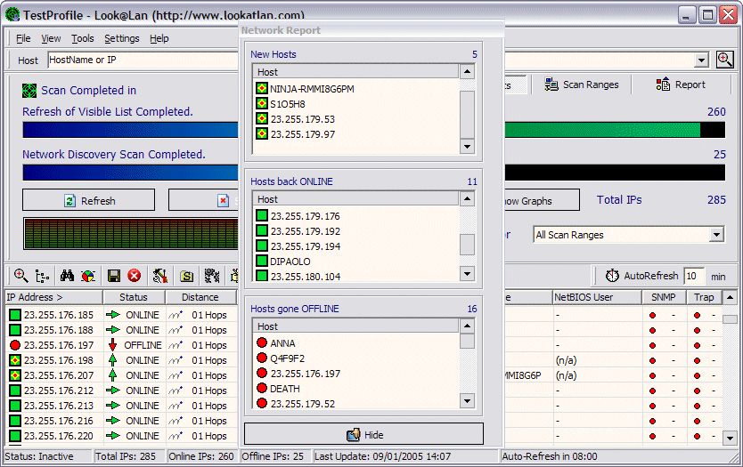 Download Look@LAN Network Monitor v2.50 Build 35 (freeware) - AfterDawn ...