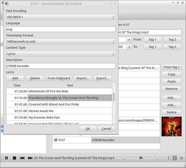 osx mp3 tag editor