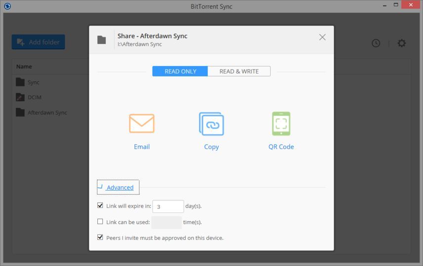 bittorrent sync security