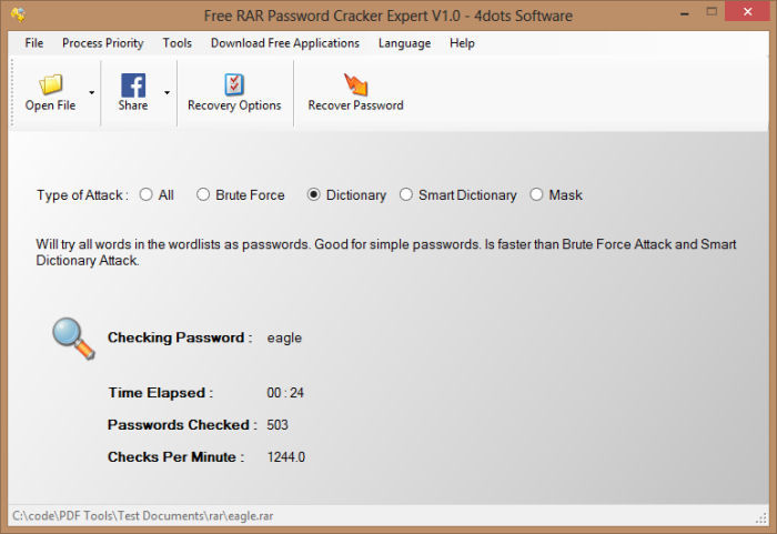 Password Cracker 4.7.5.553 download the new version for windows