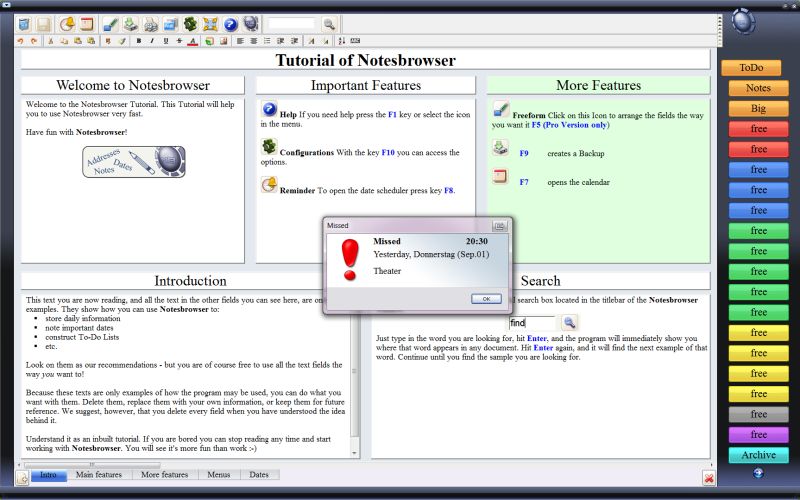 Download Notesbrowser Nederlands V1 9 4 gratis Freeware 