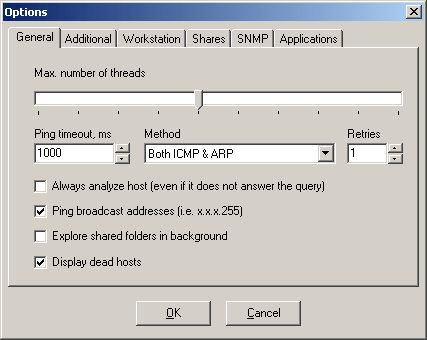 softperfect network scanner command line