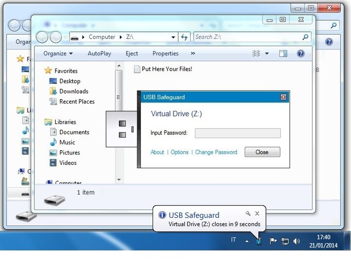 Regnjakke sorg Drejning Download USB Safeguard v7.4 - AfterDawn: Software downloads