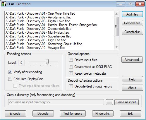 flac to ogg vorbis converter