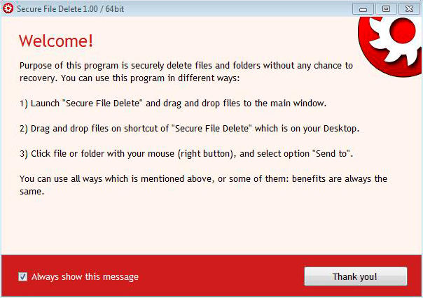 free instals Secure Delete Professional 2023.14
