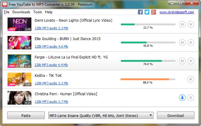mp3 video converter youtube download