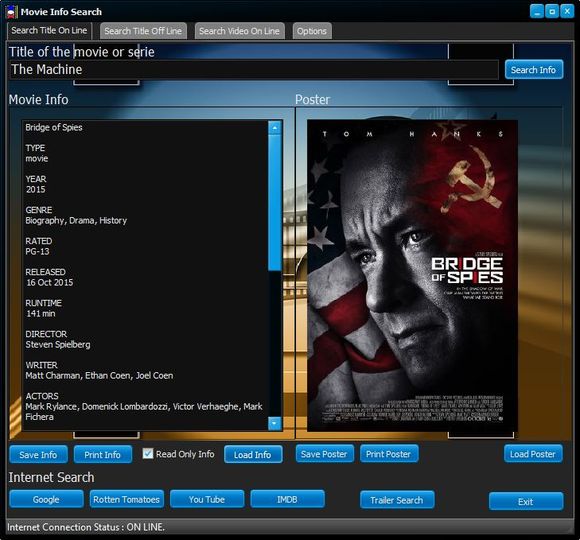Download Movie Info Search v1.4.2 (freeware) - AfterDawn: Software ...