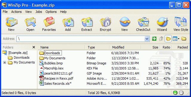 free download of winzip