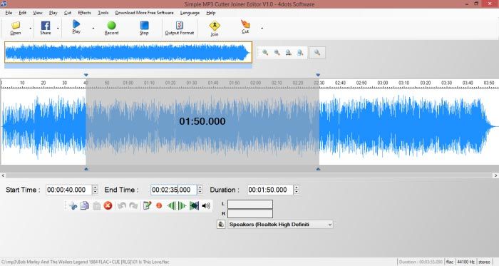 free mp3 cutter and editor