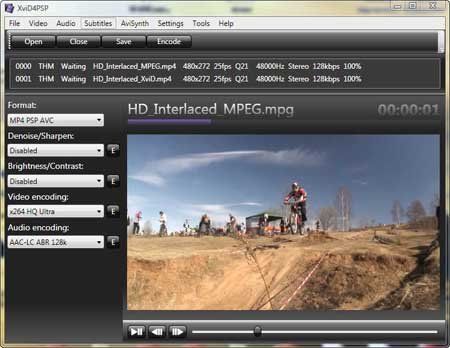 XviD4PSP 8.1.59 download the new version for mac