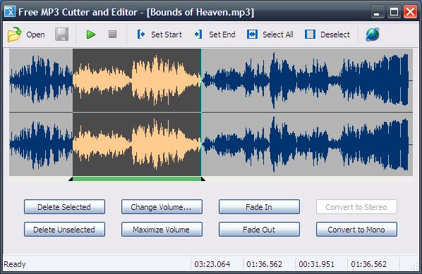 free mp3 cutter program