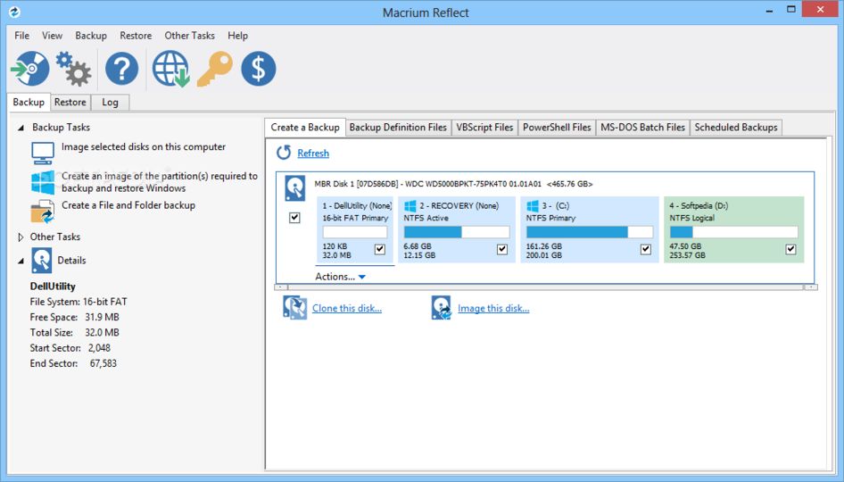 how to use macrium reflect when incompatible disk size