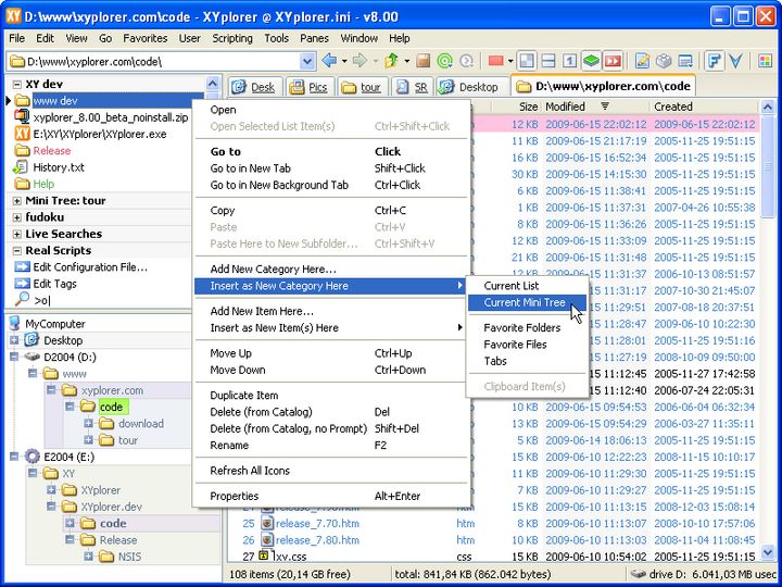 xyplorer corrupts my temp environment variable