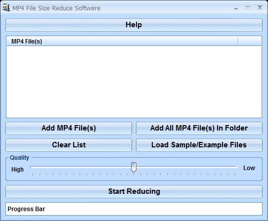 mp4 file size reducer