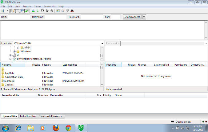 does filezilla log where a site it accessed from