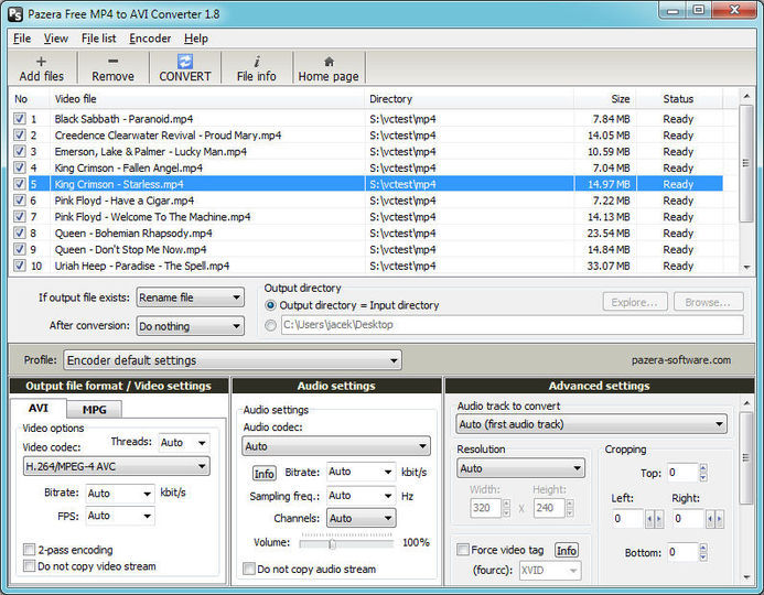 avi converter to mp4