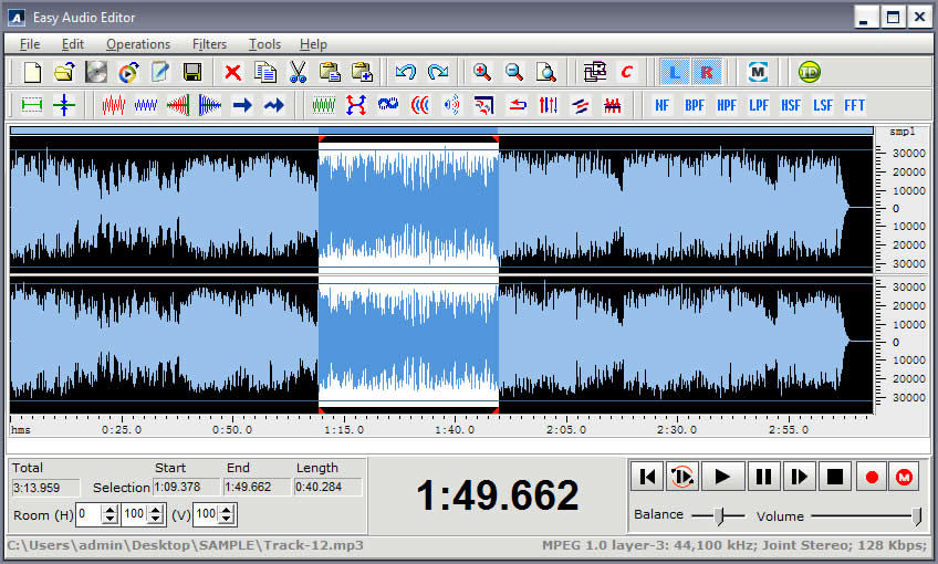 soundop audio editor tm