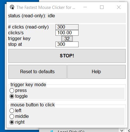 Download The Fastest Mouse Clicker For Windows V1 9 7 0 Freeware Afterdawn Software Downloads