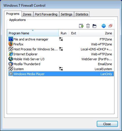 instal Windows Firewall Control 6.9.8