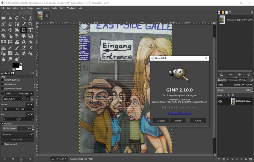 GIMP 2.10.34.1 free downloads