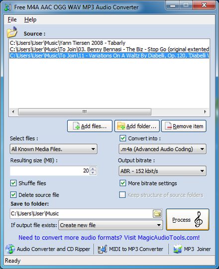 Download Free M4A AAC OGG WAV MP3 Audio Converter v2.8.3 - AfterDawn ...