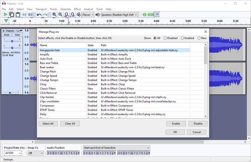 Audacity 3.4.2 + lame_enc.dll instal the new for windows