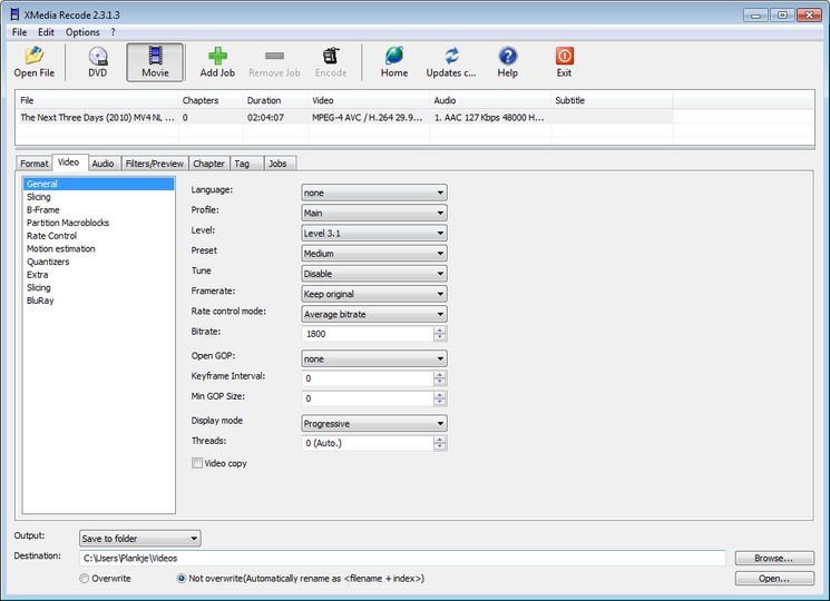 xmedia recode vs avidemux