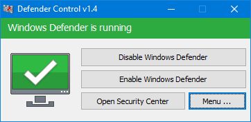 defender control download