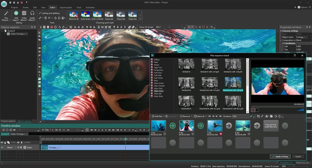 Download VSDC Free Video Editor (64-bit) v6.4.7 (gratis / freeware