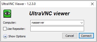 ultravnc failed to connect to server vista