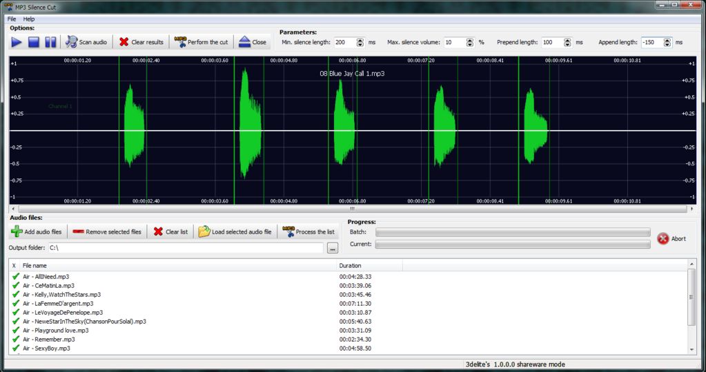 Download MP3 Silence Cut v1.0.6.12 - AfterDawn: Software downloads