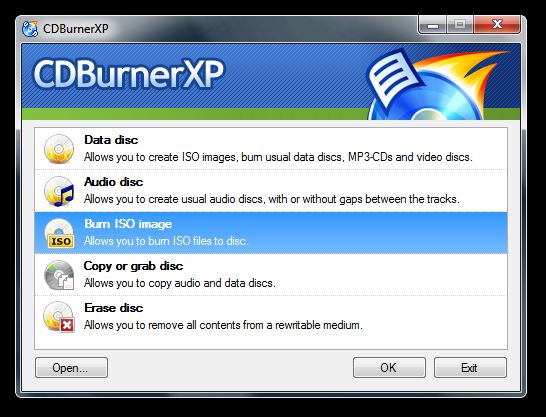 cdburnerxp download