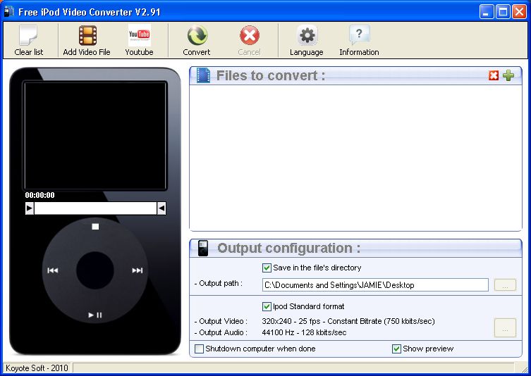 Aglare Video to iPod Converter 6.1 at ExcessDownload