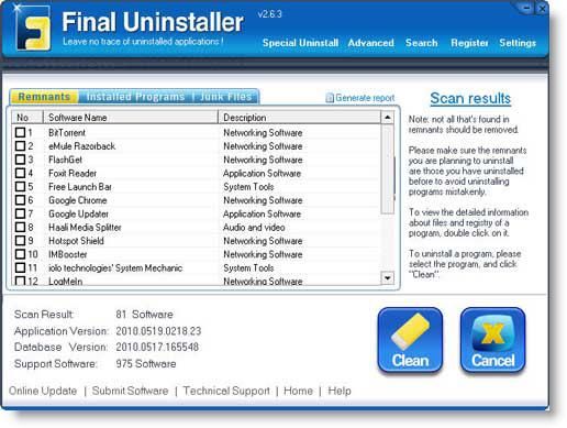 powerful uninstaller for pc