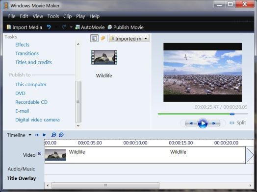 تحميل برنامج windows movie maker لويندوز سفن 7 بالعربي