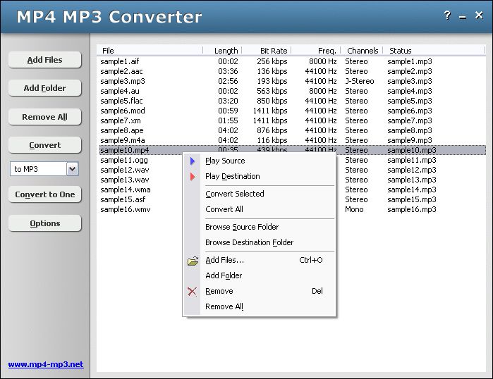 windows convert mp4 to mp3