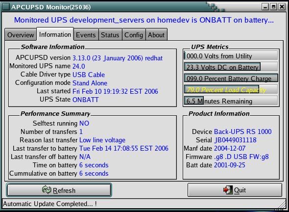 apc ups diagnostic software download