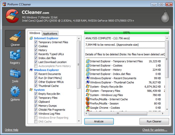 ccleaner portable versions