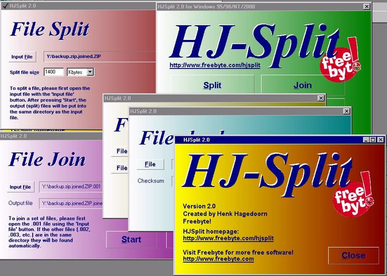 como unir con hjsplit