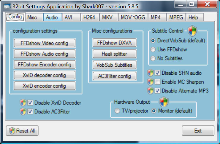 free p audio codec for vista