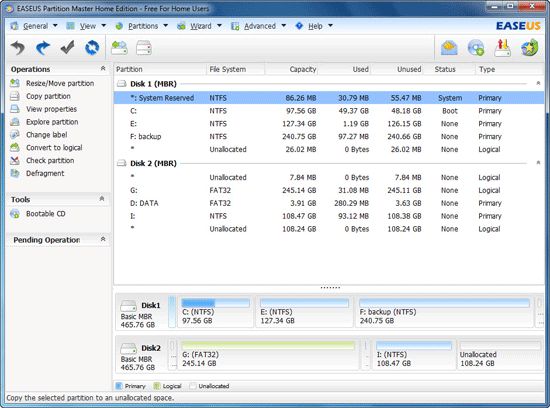 download easeus partition master 17.8.0 winpe