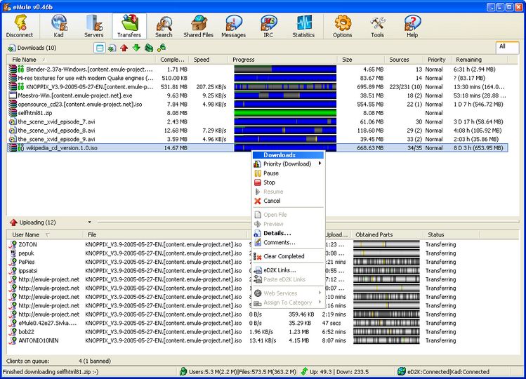 download kazaa emule