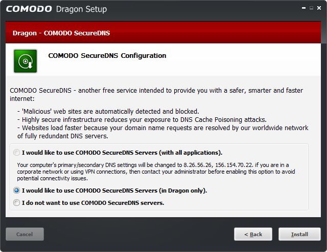 Comodo Dragon 113.0.5672.127 instal the new for android