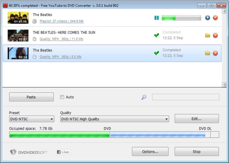 Download Free YouTube to DVD Converter v3.1.103.829 ...