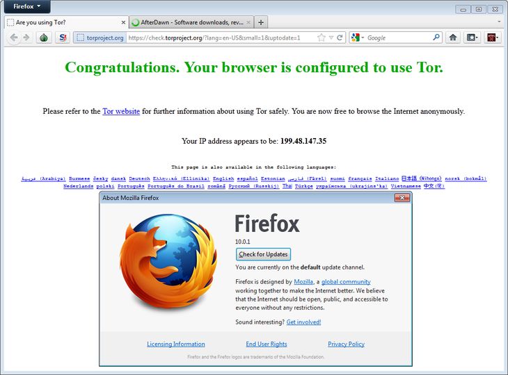 can tor browser bundle be run off of usb