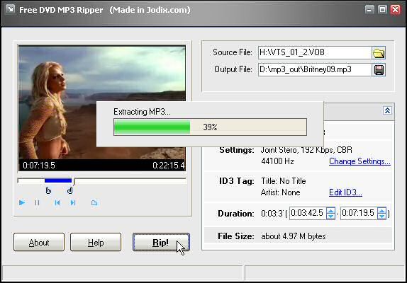 Download Free Dvd Mp3 Ripper V1 21 Freeware Afterdawn Software Downloads