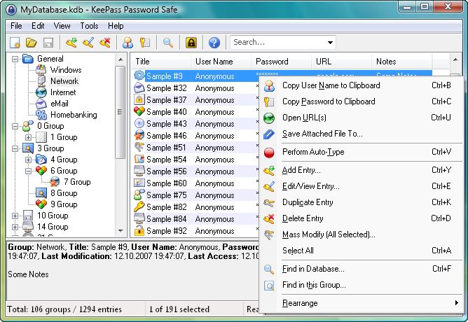 keepass 2 android app